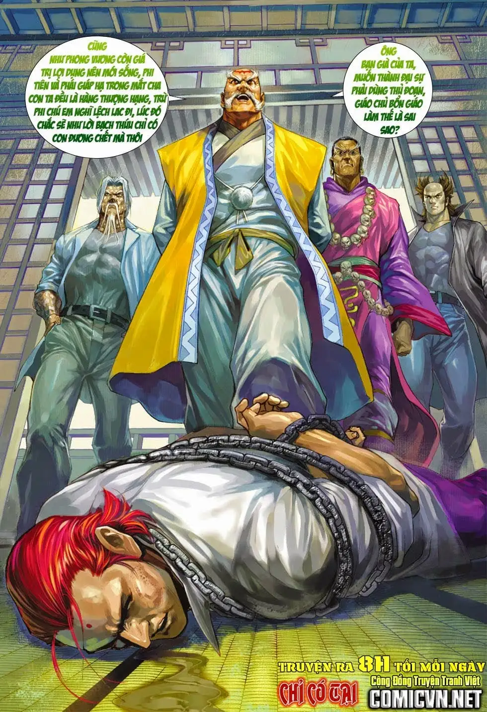 Truyện Tranh Tân Tác Long Hổ Môn trang 4