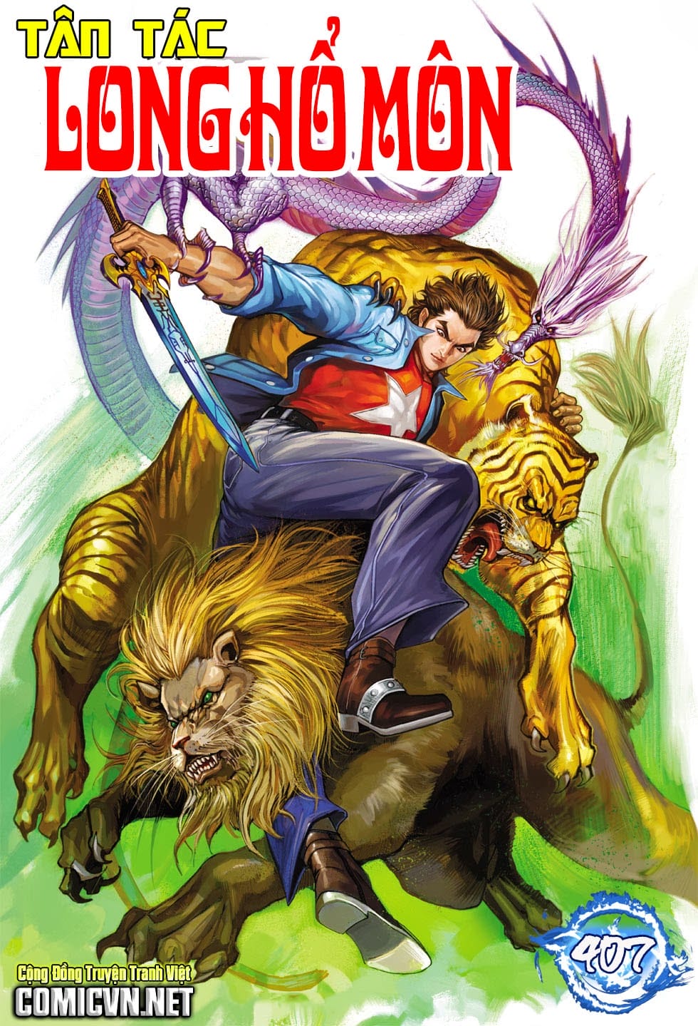 Truyện Tranh Tân Tác Long Hổ Môn trang 4