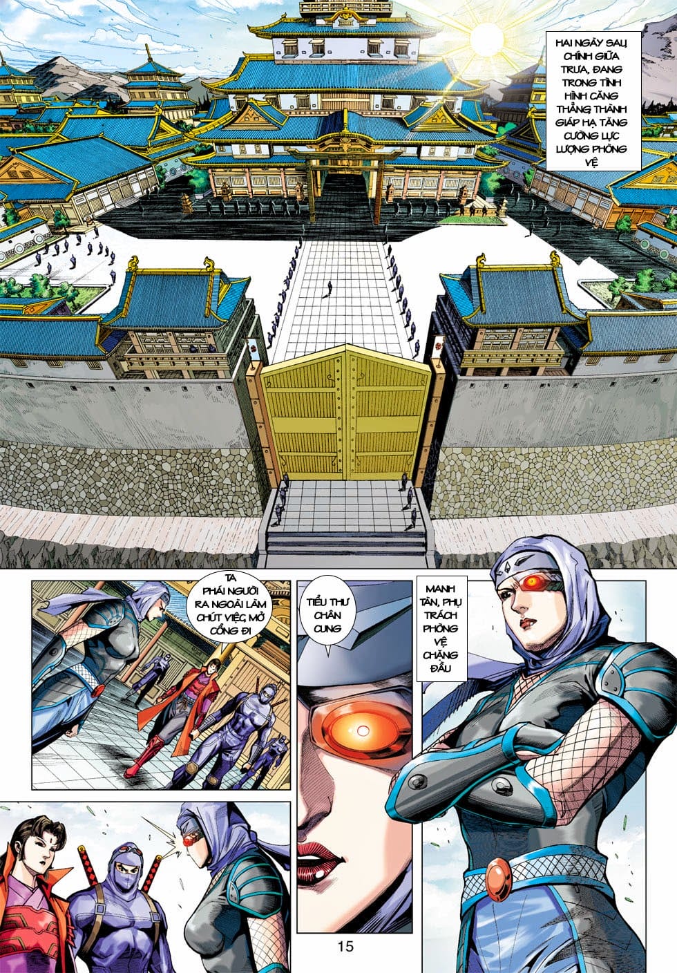 Truyện Tranh Tân Tác Long Hổ Môn trang 4