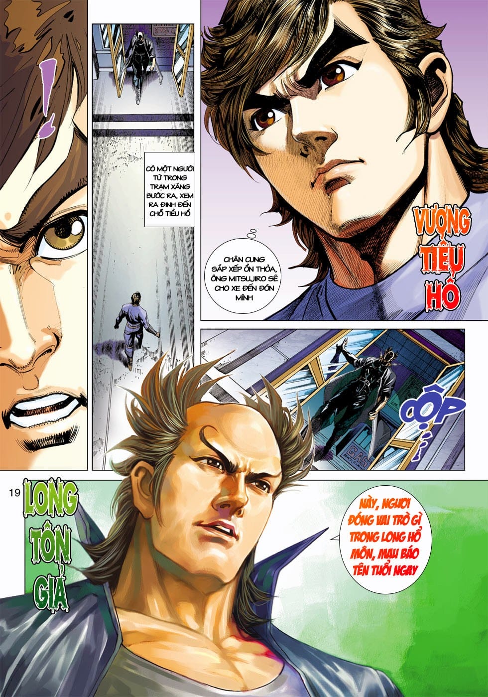 Truyện Tranh Tân Tác Long Hổ Môn trang 4