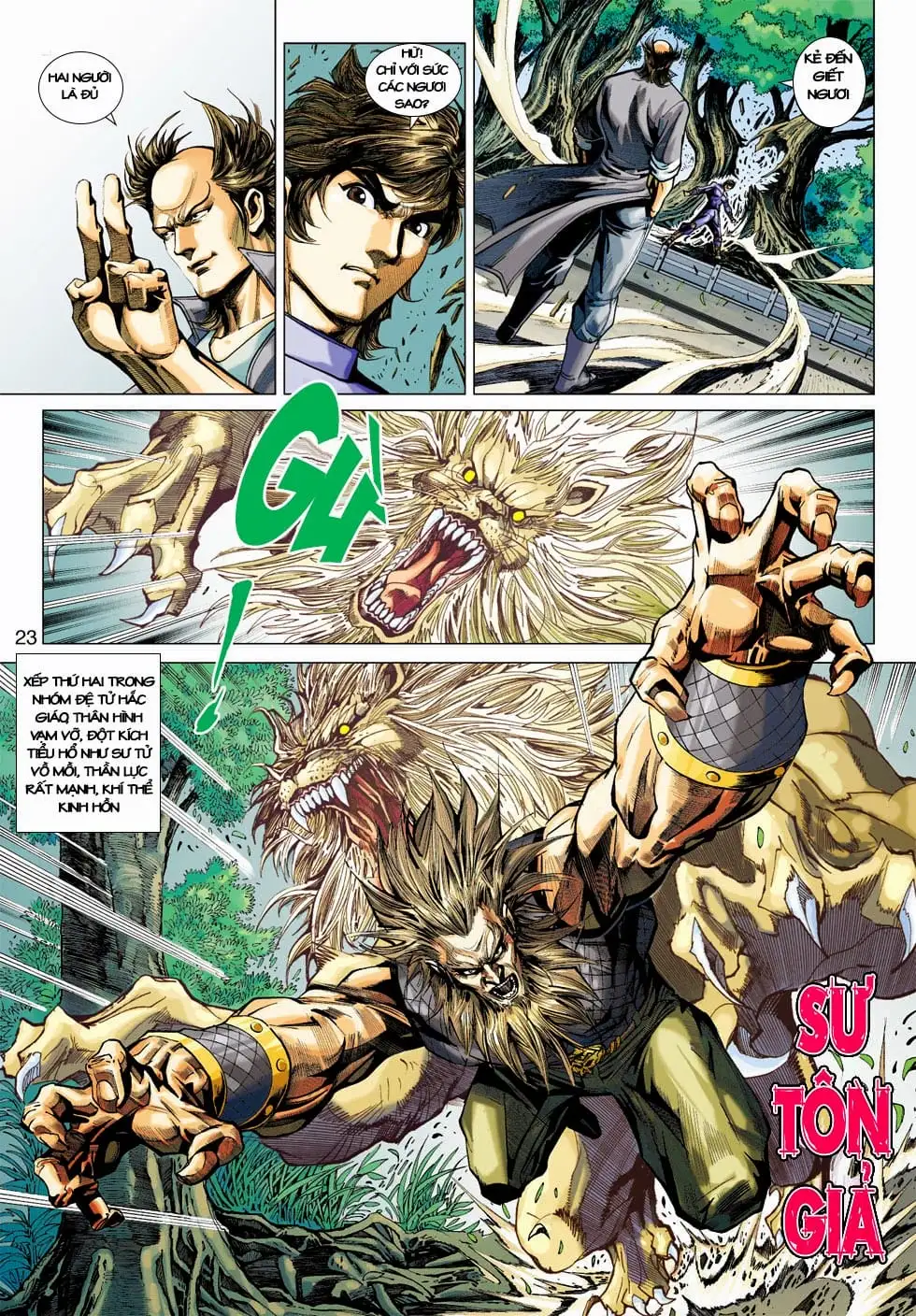 Truyện Tranh Tân Tác Long Hổ Môn trang 4