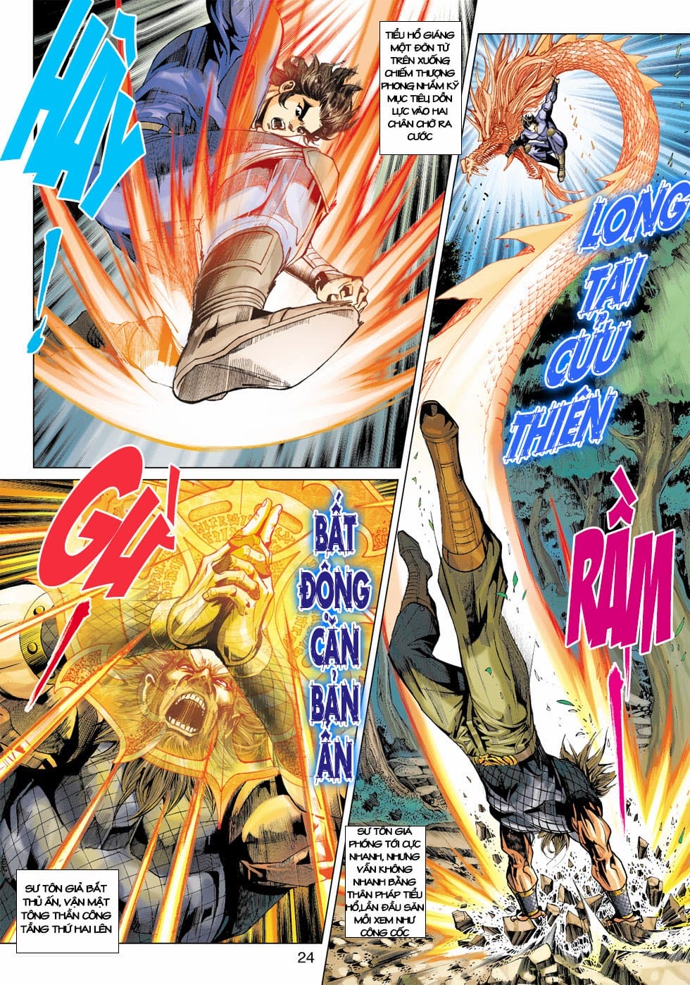 Truyện Tranh Tân Tác Long Hổ Môn trang 4