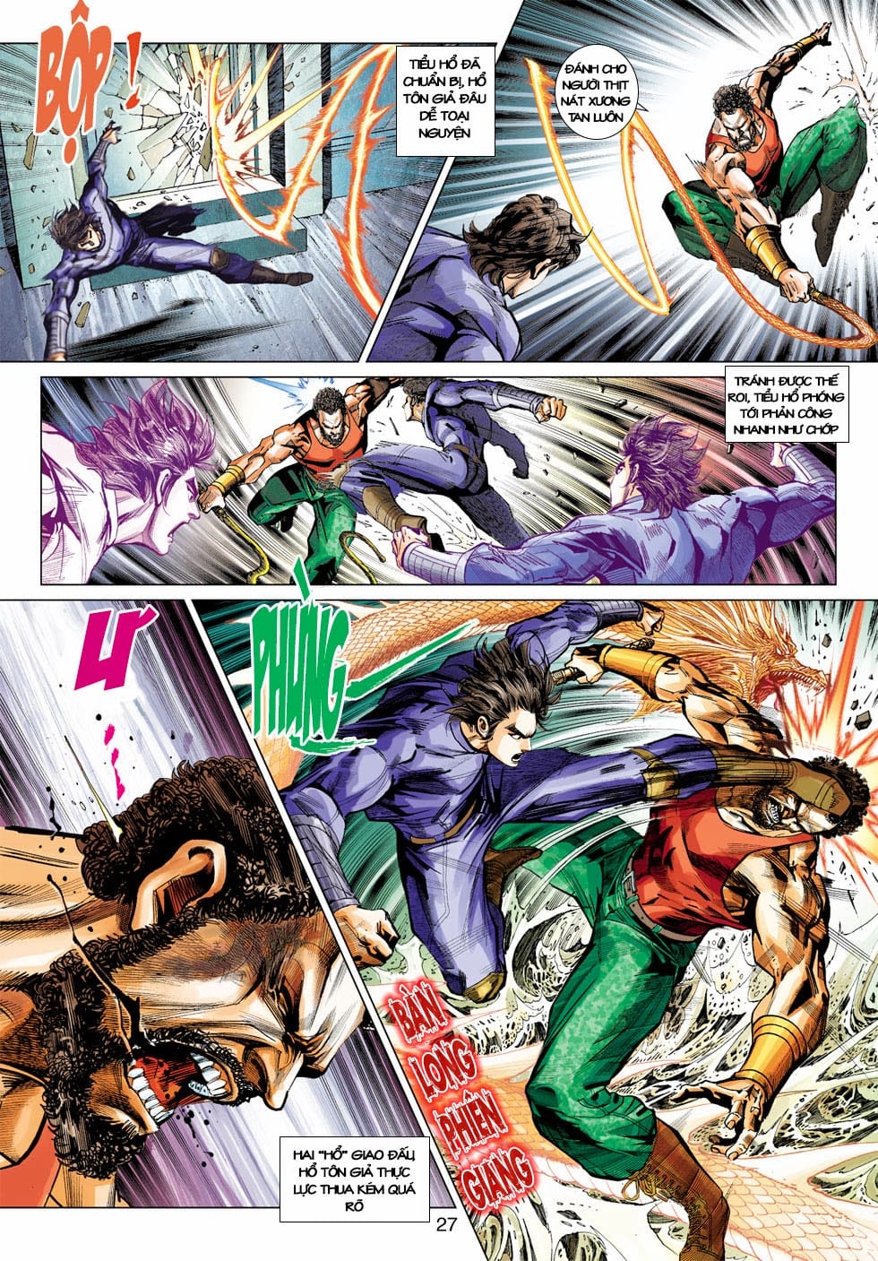 Truyện Tranh Tân Tác Long Hổ Môn trang 4