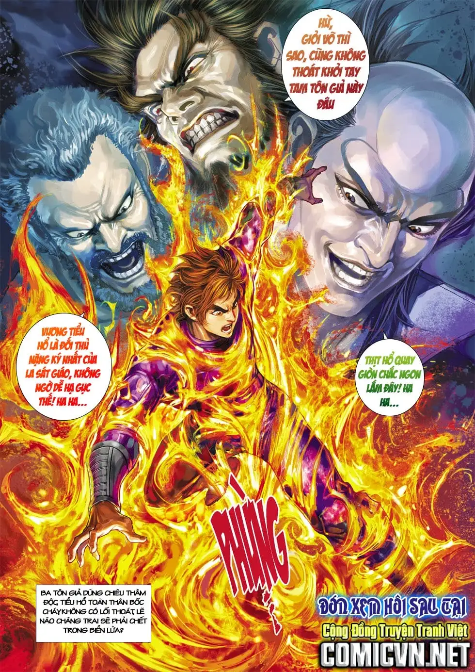 Truyện Tranh Tân Tác Long Hổ Môn trang 4