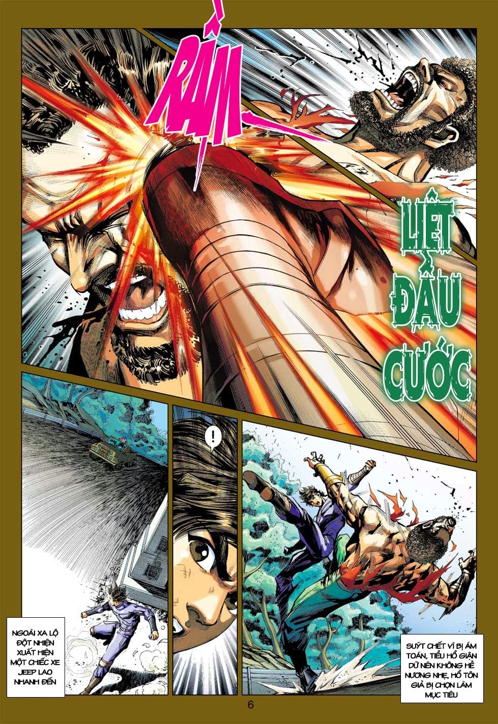 Truyện Tranh Tân Tác Long Hổ Môn trang 4