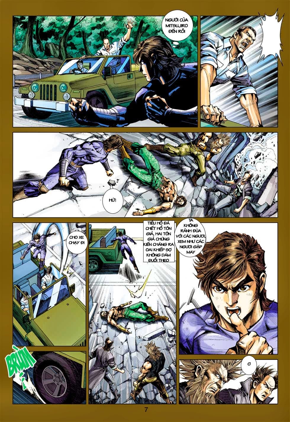 Truyện Tranh Tân Tác Long Hổ Môn trang 4