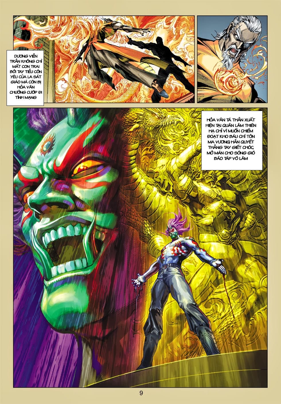 Truyện Tranh Tân Tác Long Hổ Môn trang 4