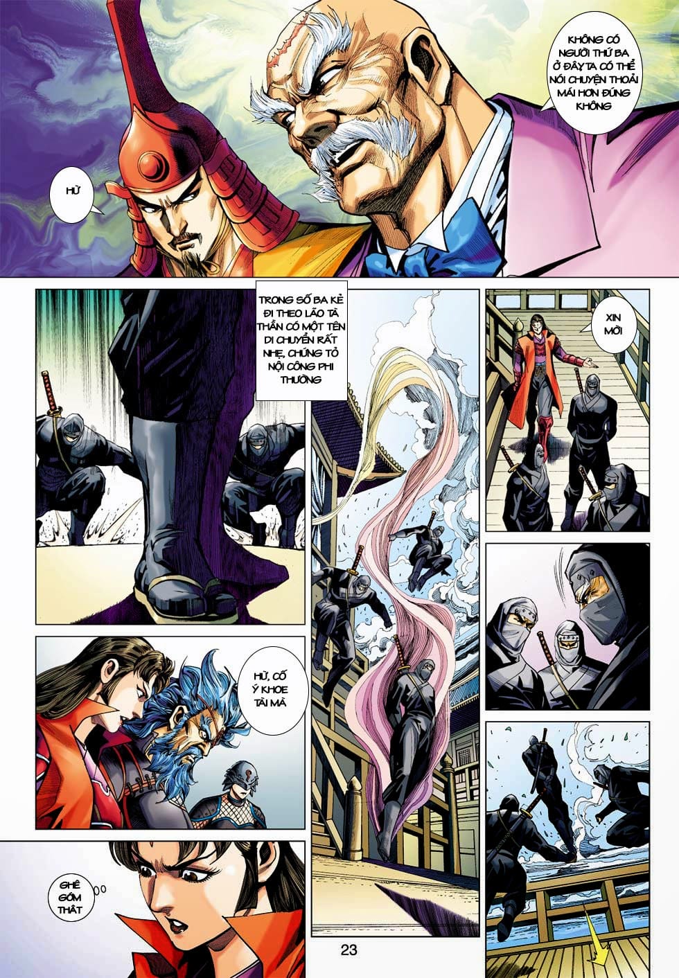Truyện Tranh Tân Tác Long Hổ Môn trang 4