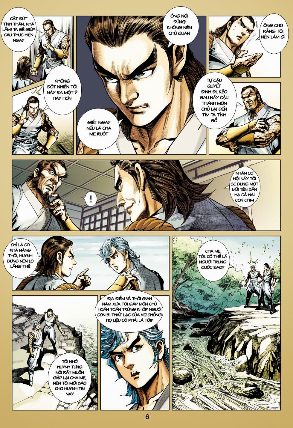 Truyện Tranh Tân Tác Long Hổ Môn trang 4