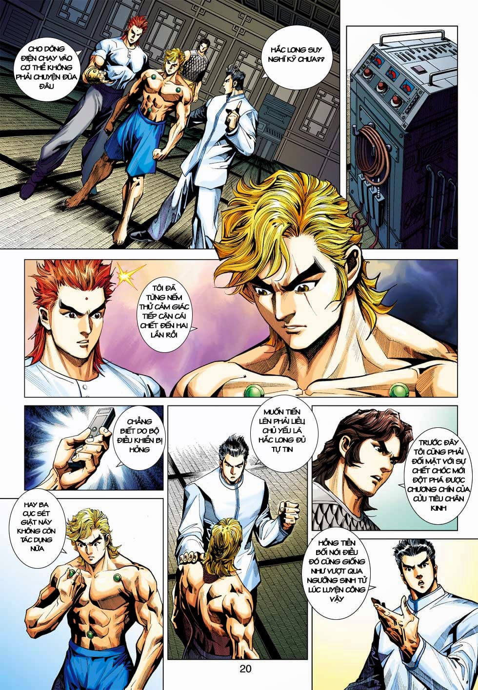 Truyện Tranh Tân Tác Long Hổ Môn trang 4