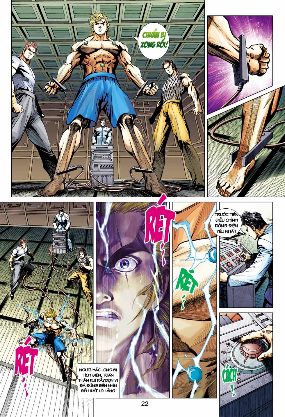 Truyện Tranh Tân Tác Long Hổ Môn trang 4