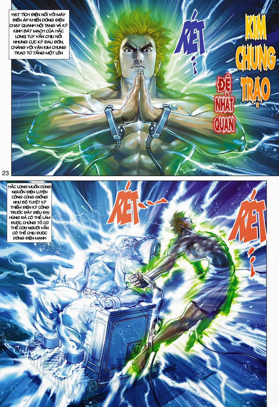 Truyện Tranh Tân Tác Long Hổ Môn trang 4