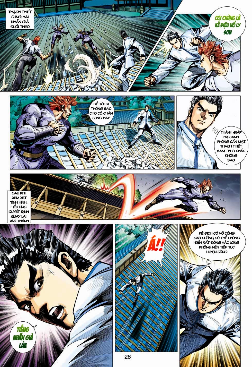 Truyện Tranh Tân Tác Long Hổ Môn trang 4