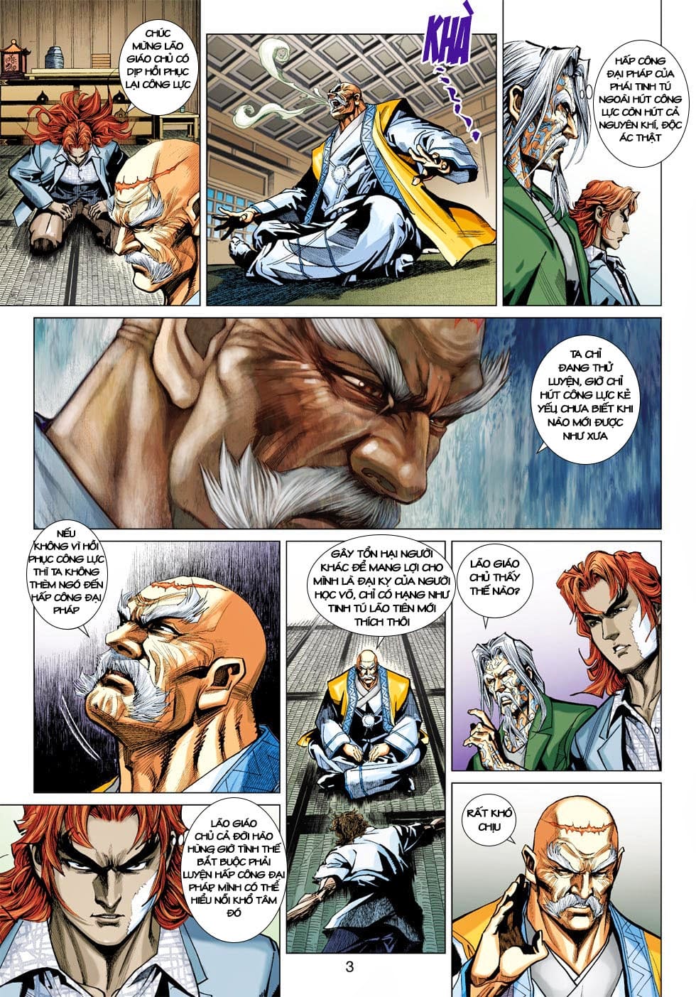 Truyện Tranh Tân Tác Long Hổ Môn trang 4