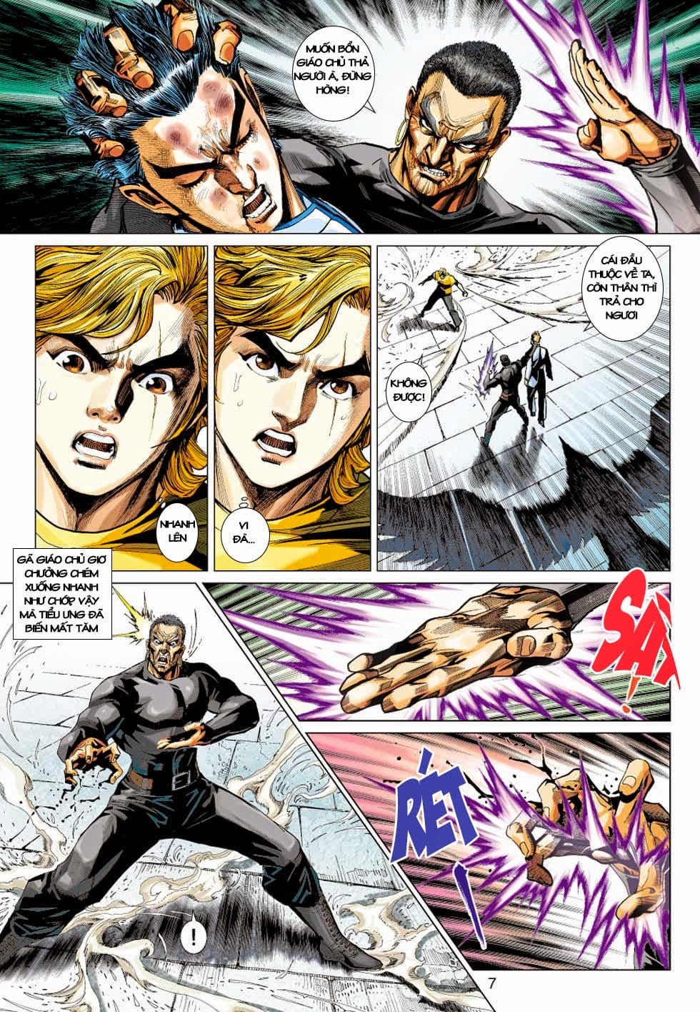 Truyện Tranh Tân Tác Long Hổ Môn trang 4