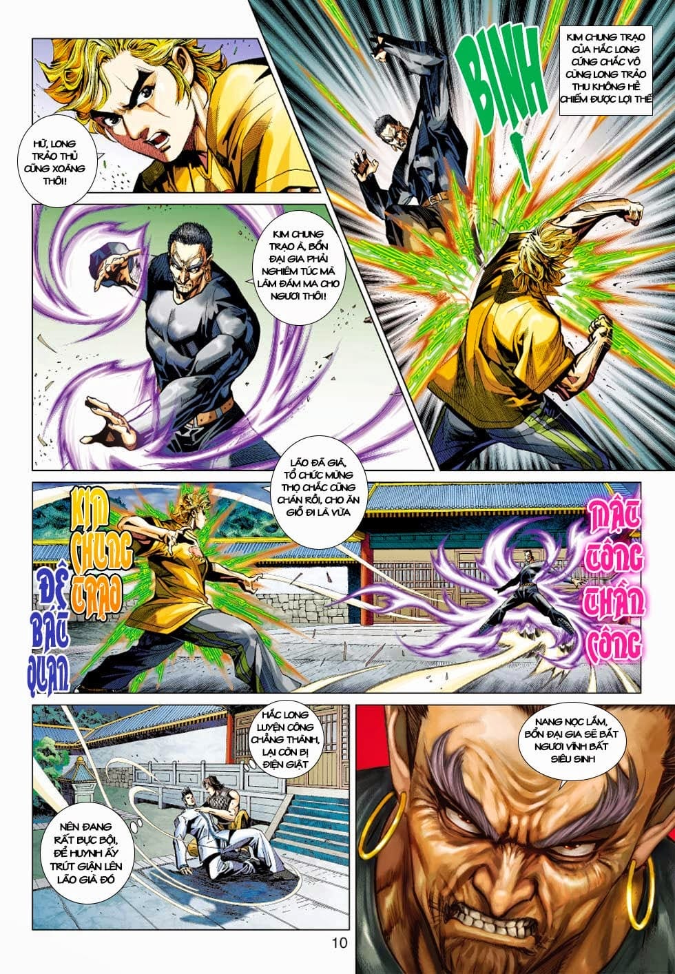 Truyện Tranh Tân Tác Long Hổ Môn trang 4