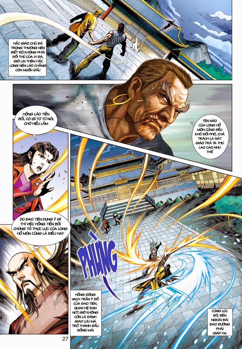 Truyện Tranh Tân Tác Long Hổ Môn trang 4