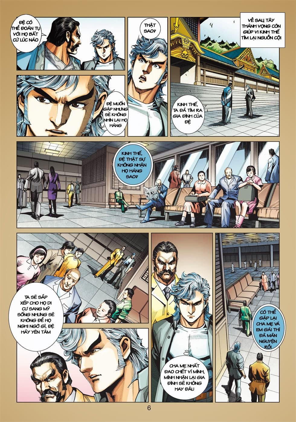 Truyện Tranh Tân Tác Long Hổ Môn trang 4