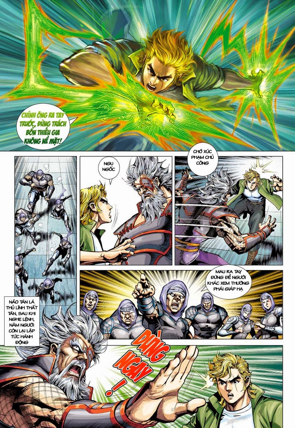 Truyện Tranh Tân Tác Long Hổ Môn trang 4