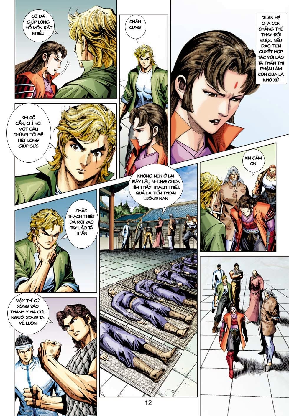 Truyện Tranh Tân Tác Long Hổ Môn trang 4