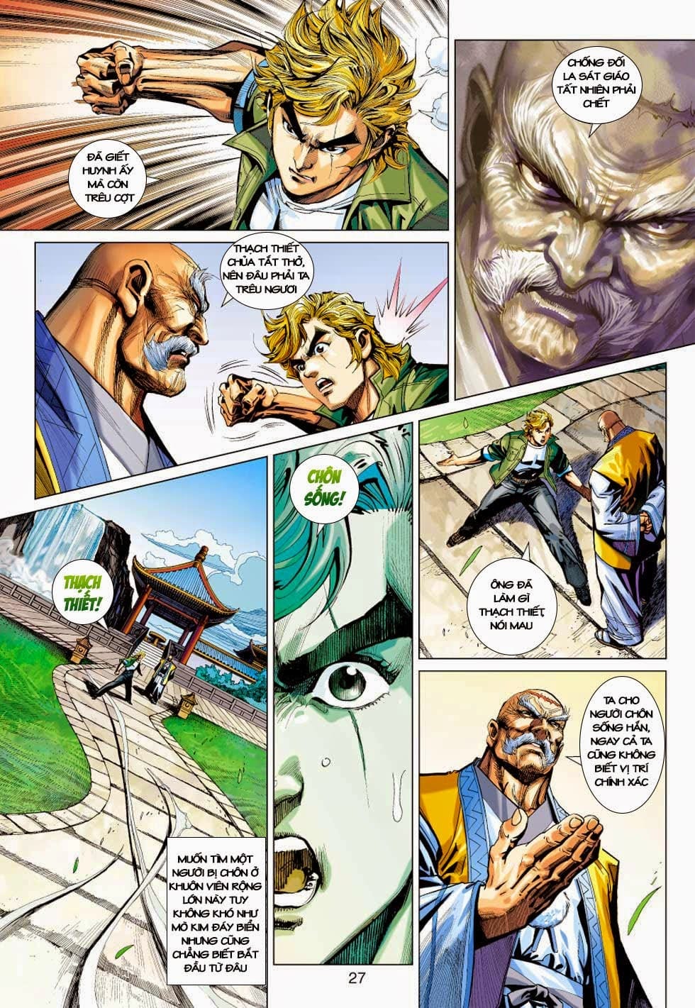 Truyện Tranh Tân Tác Long Hổ Môn trang 4