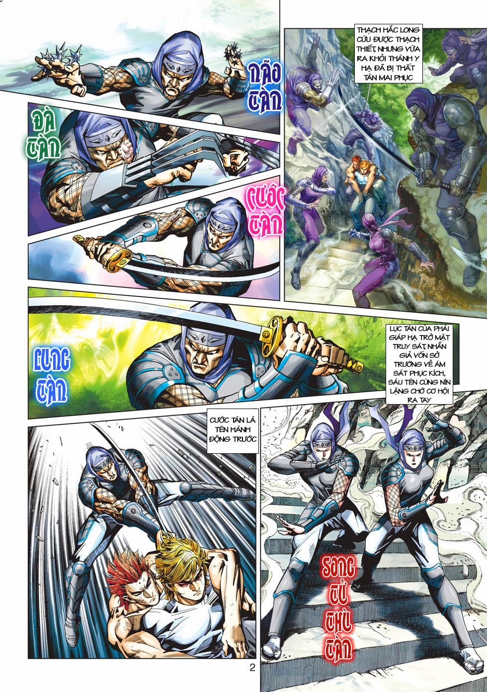 Truyện Tranh Tân Tác Long Hổ Môn trang 4