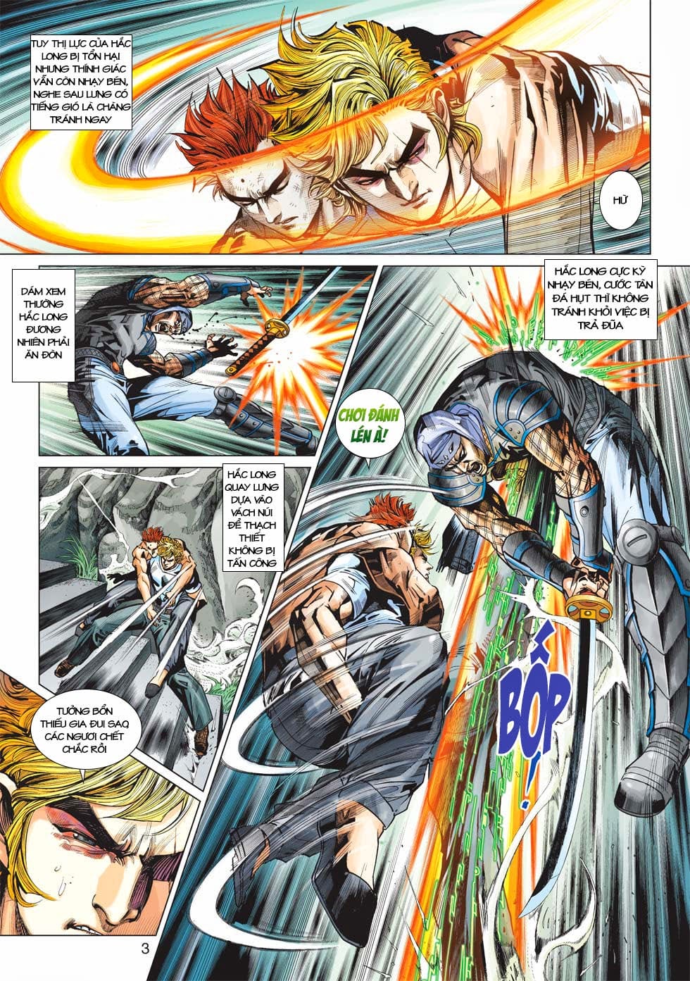 Truyện Tranh Tân Tác Long Hổ Môn trang 4