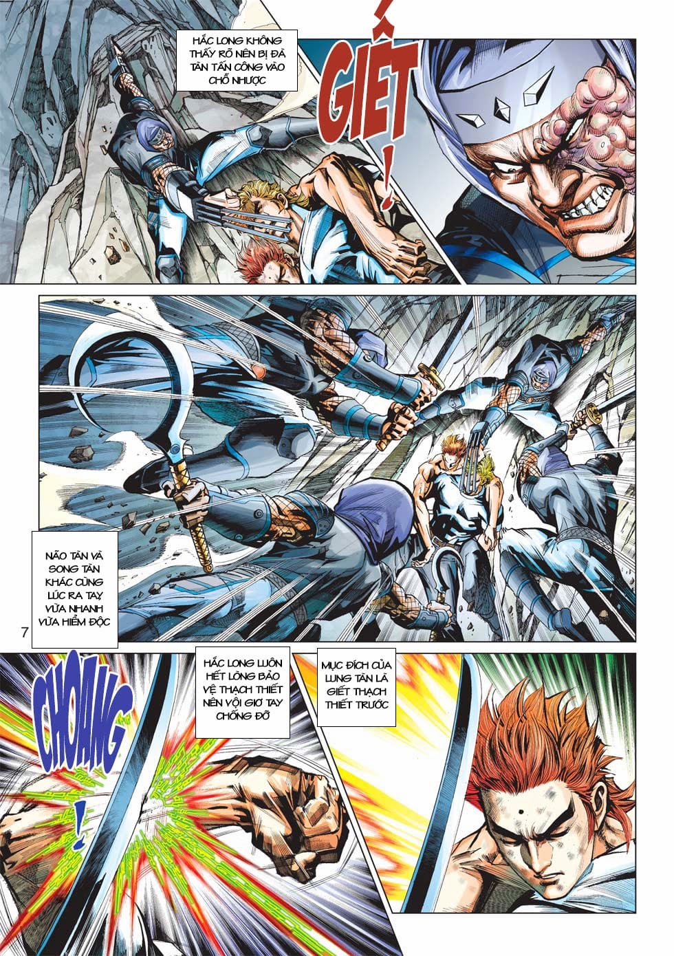 Truyện Tranh Tân Tác Long Hổ Môn trang 4