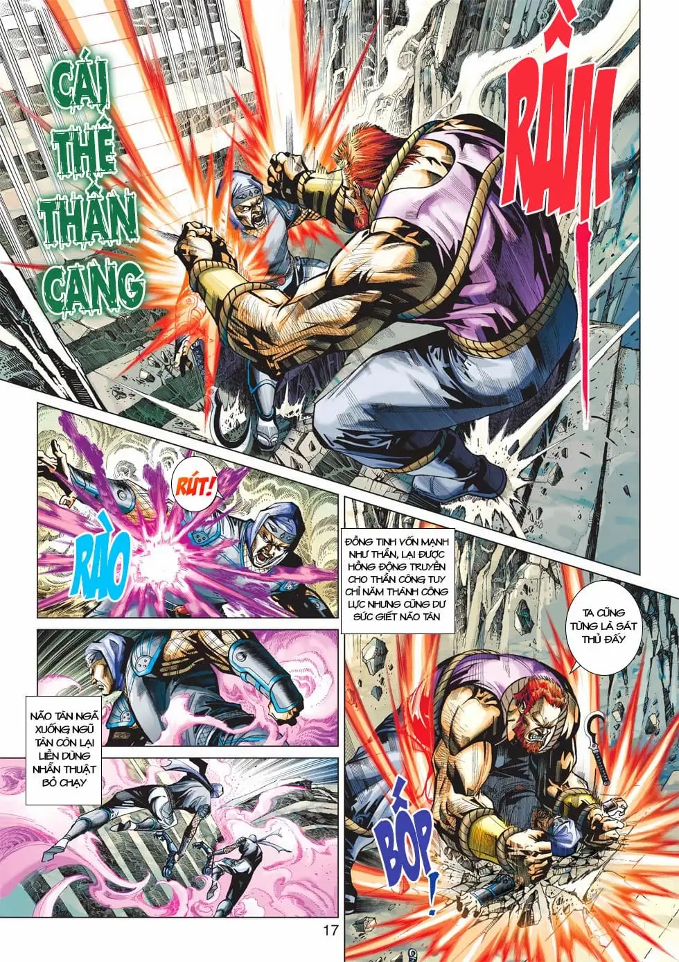 Truyện Tranh Tân Tác Long Hổ Môn trang 4