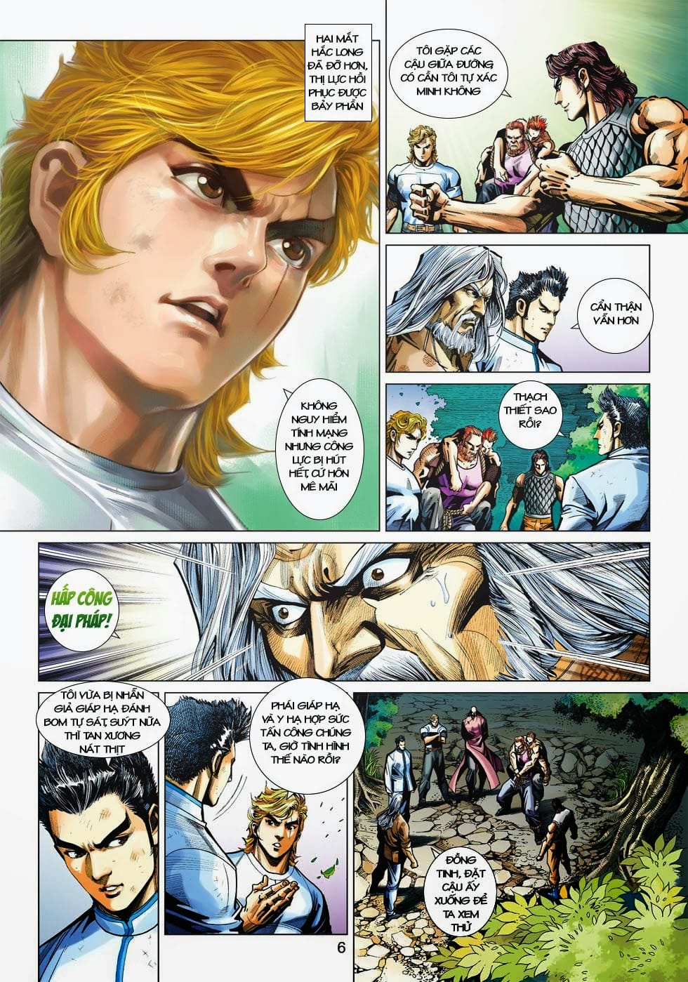 Truyện Tranh Tân Tác Long Hổ Môn trang 4