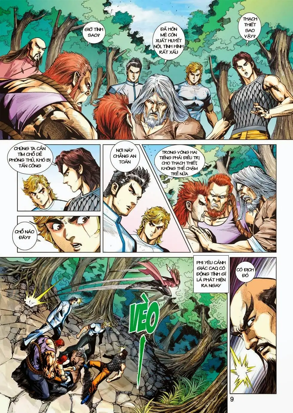 Truyện Tranh Tân Tác Long Hổ Môn trang 4