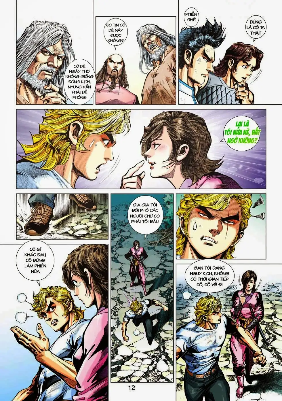 Truyện Tranh Tân Tác Long Hổ Môn trang 4