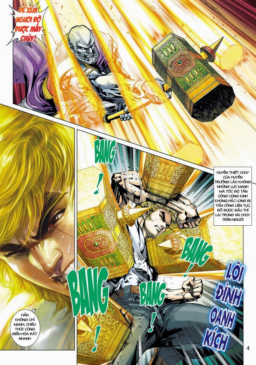 Truyện Tranh Tân Tác Long Hổ Môn trang 4