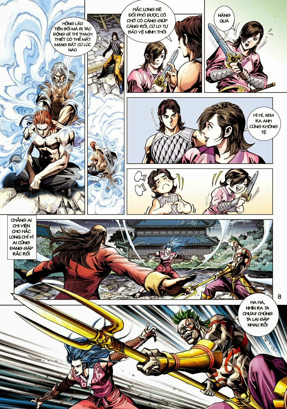 Truyện Tranh Tân Tác Long Hổ Môn trang 4