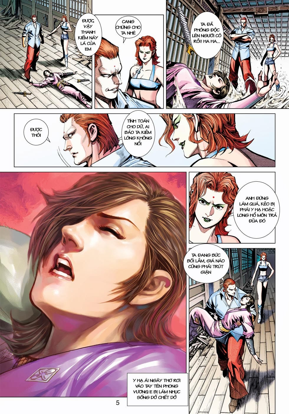 Truyện Tranh Tân Tác Long Hổ Môn trang 4