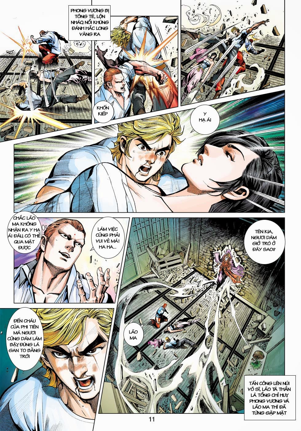 Truyện Tranh Tân Tác Long Hổ Môn trang 4