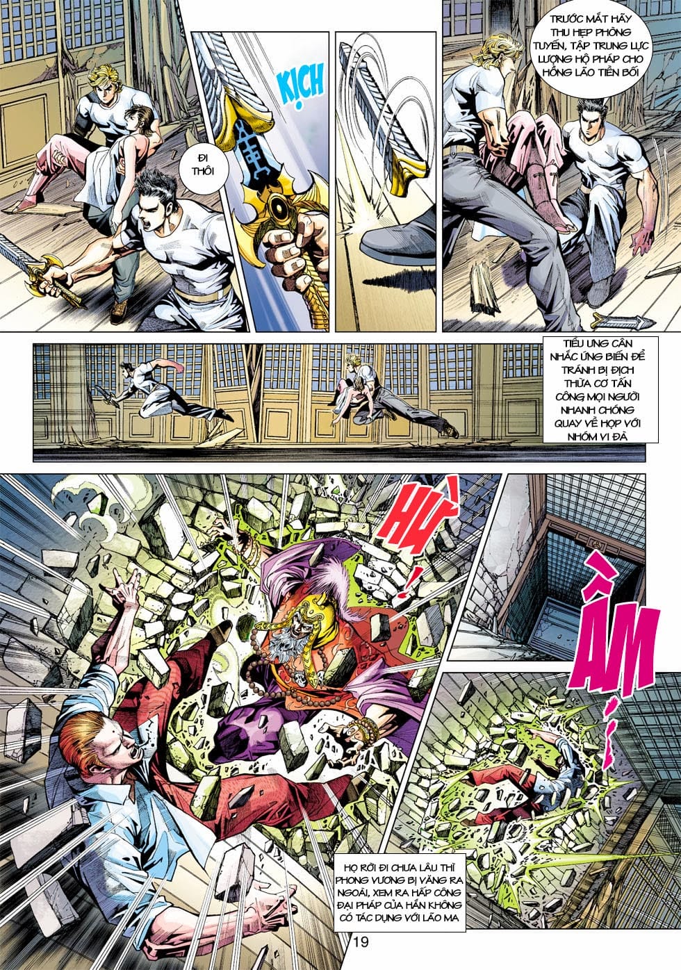 Truyện Tranh Tân Tác Long Hổ Môn trang 4