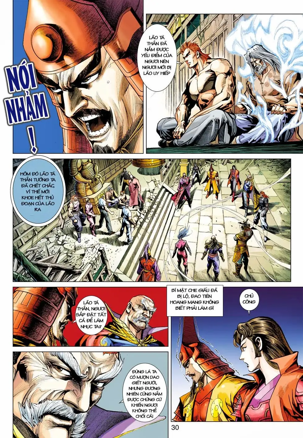 Truyện Tranh Tân Tác Long Hổ Môn trang 4