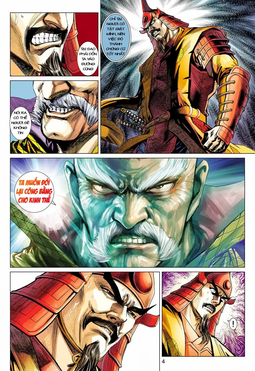 Truyện Tranh Tân Tác Long Hổ Môn trang 4