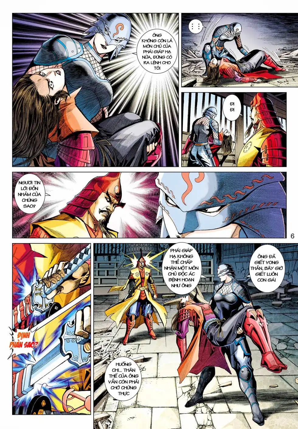 Truyện Tranh Tân Tác Long Hổ Môn trang 4