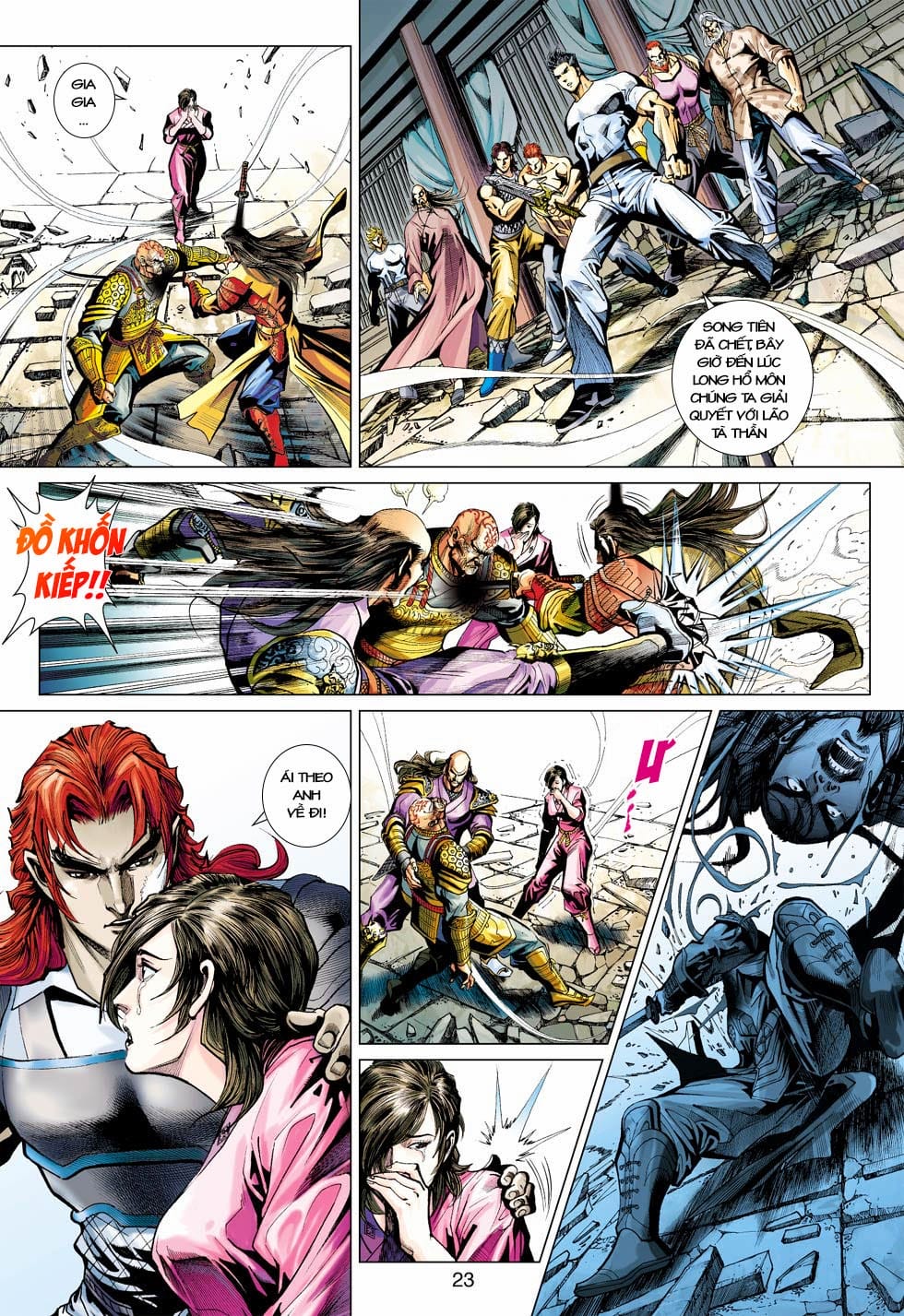 Truyện Tranh Tân Tác Long Hổ Môn trang 4