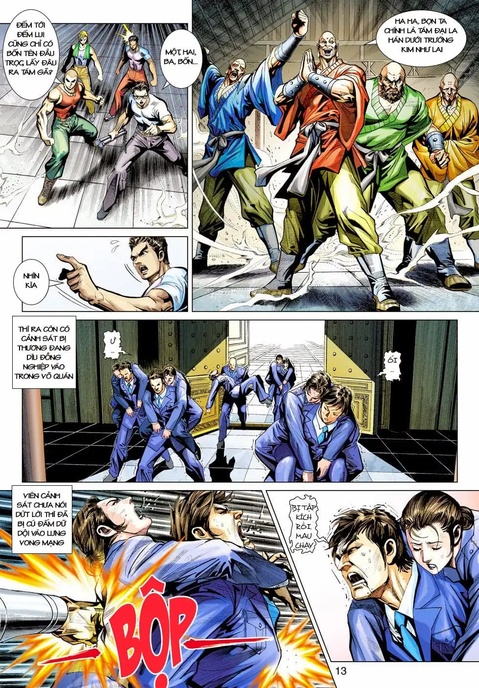 Truyện Tranh Tân Tác Long Hổ Môn trang 4