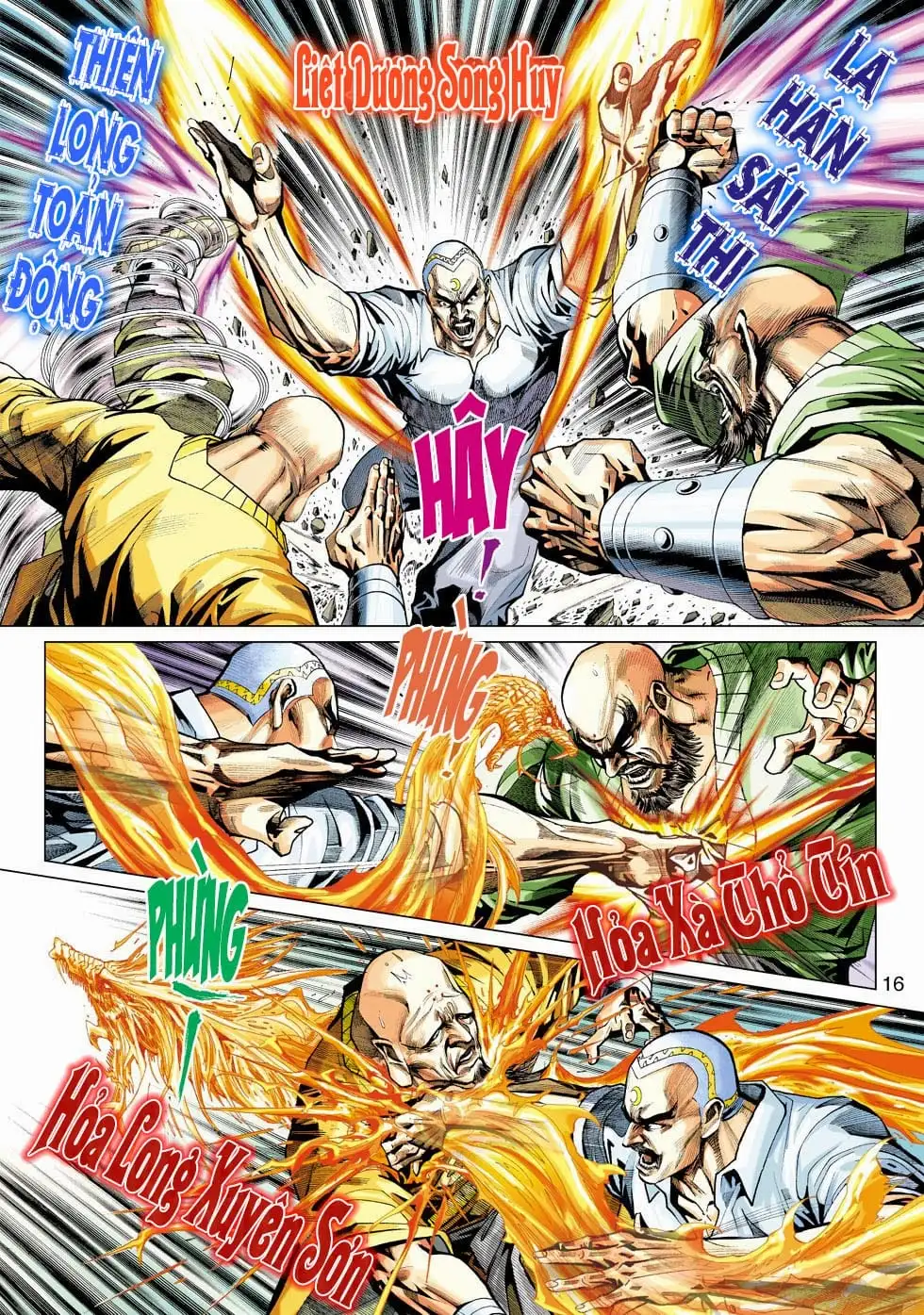 Truyện Tranh Tân Tác Long Hổ Môn trang 4