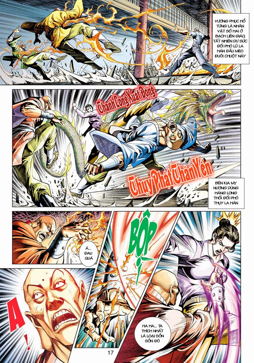 Truyện Tranh Tân Tác Long Hổ Môn trang 4