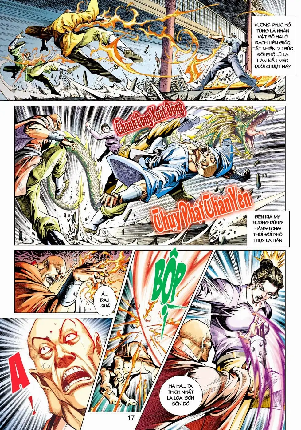 Truyện Tranh Tân Tác Long Hổ Môn trang 4