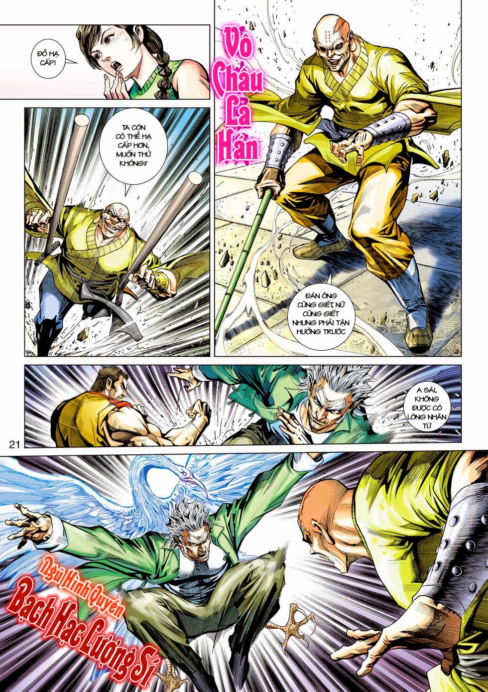 Truyện Tranh Tân Tác Long Hổ Môn trang 4