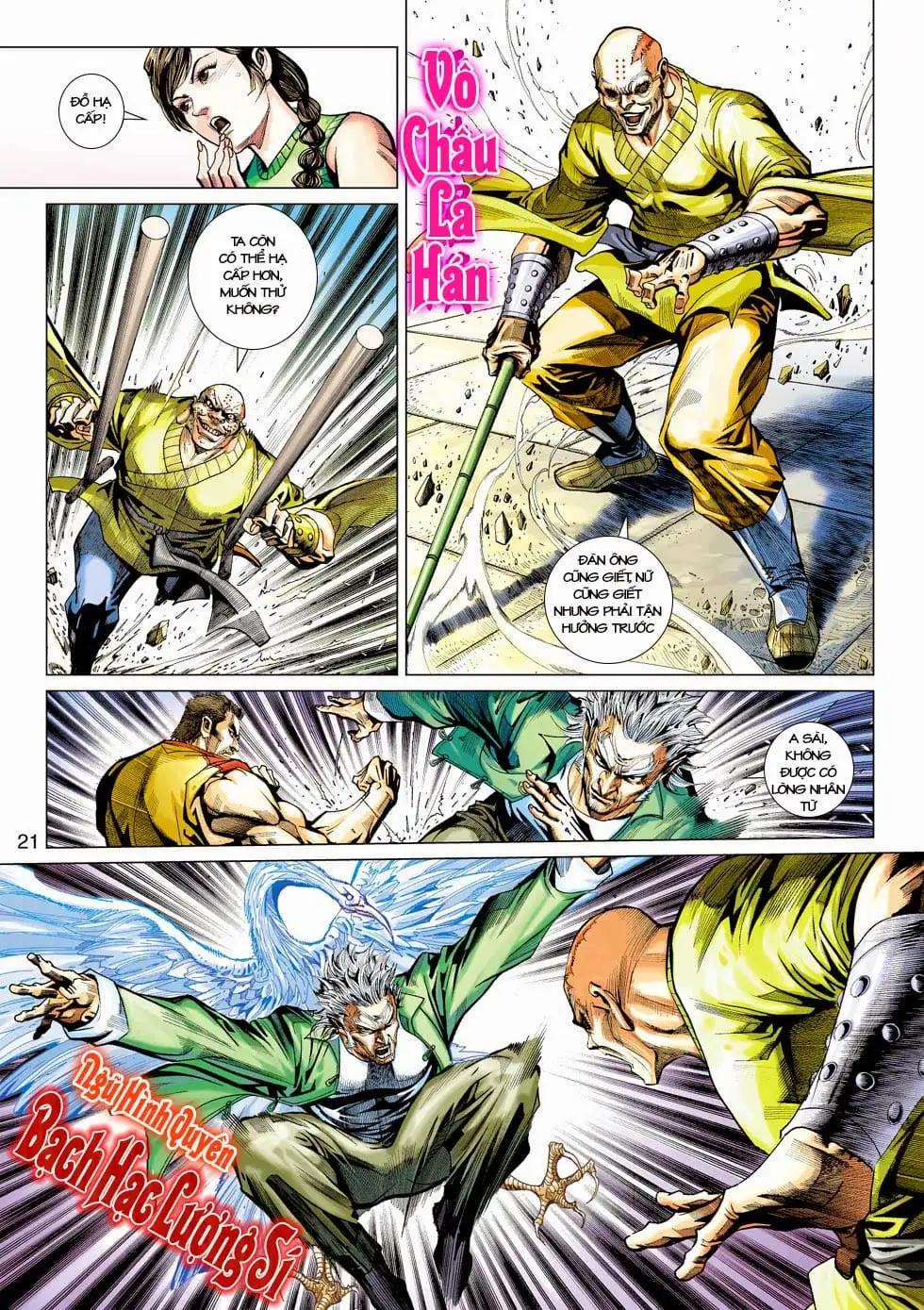 Truyện Tranh Tân Tác Long Hổ Môn trang 4