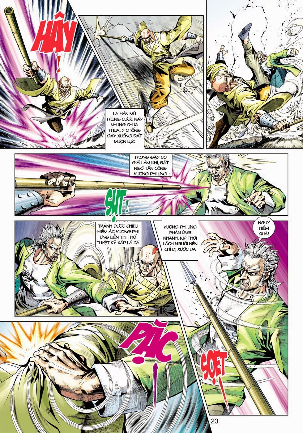 Truyện Tranh Tân Tác Long Hổ Môn trang 4