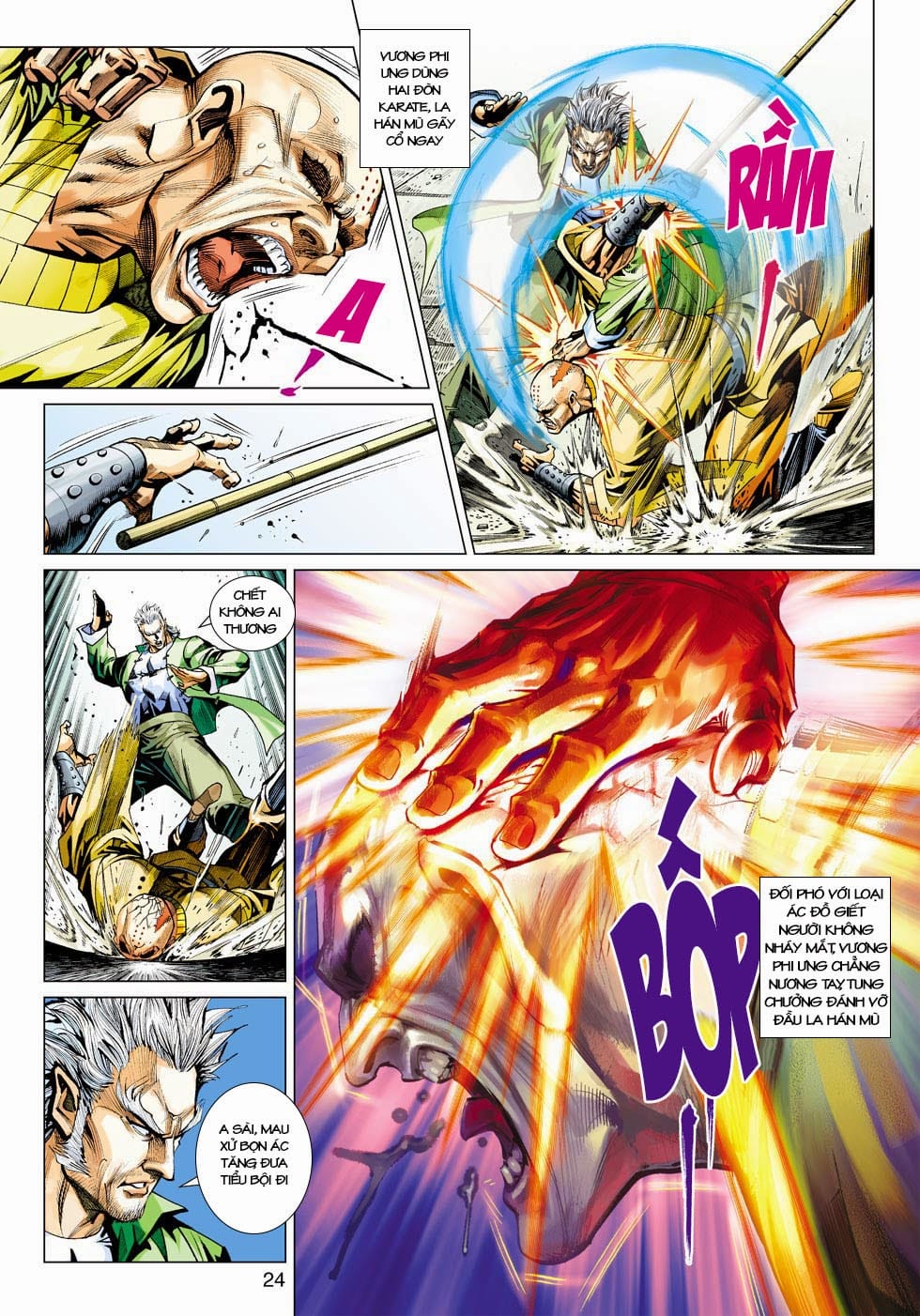 Truyện Tranh Tân Tác Long Hổ Môn trang 4