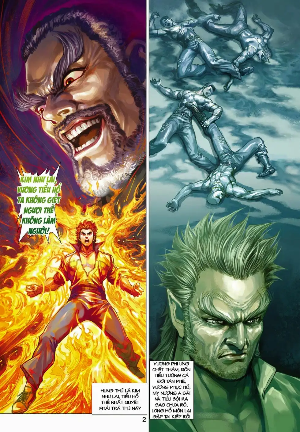 Truyện Tranh Tân Tác Long Hổ Môn trang 4